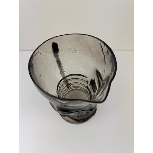 Seasonal Visions Ltd Halloween Smoky Gray Translucent Plastic Skull Mug Pitcher - Picture 4 of 7